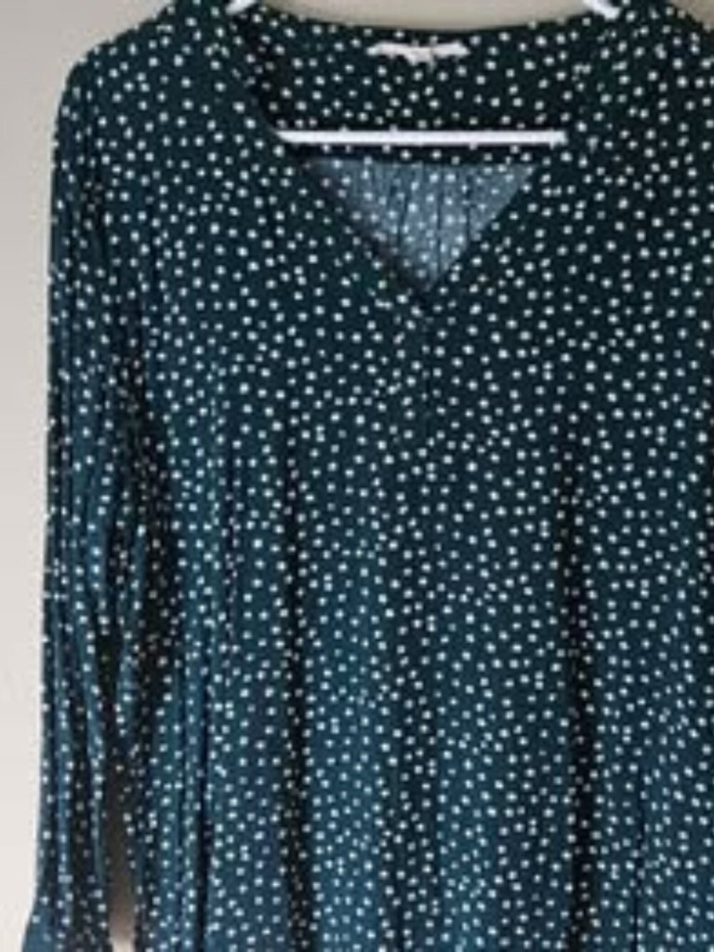 Green Polka Dot Top - Fun to Fun / Stich Fix